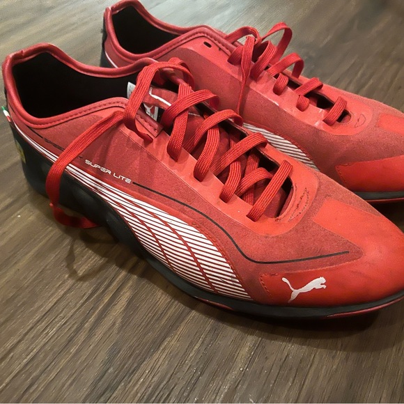 Puma Ferrari Speed Cat Super Lite Driving Running Shoes - Picture 3 of 3